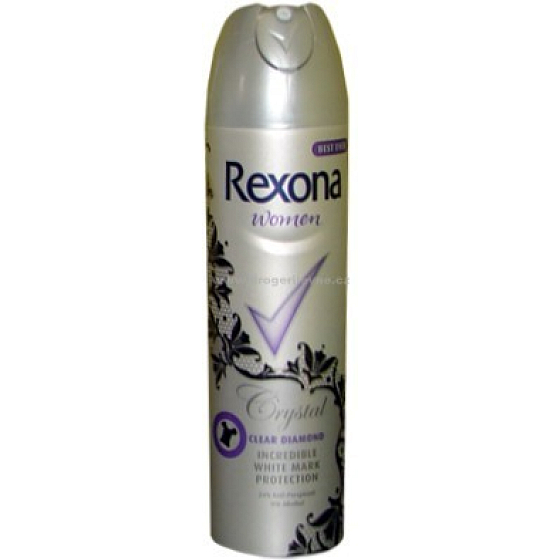 Rexona Crystal Clear Diamond antiperspirant deodorant sprej pre ženy 150 ml