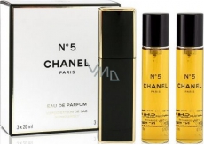 Chanel No.5 toaletná voda komplet pre ženy 3 x 20 ml