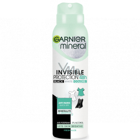 Garnier Mineral Invisible Fresh Aloe 48h antiperspirant deodorant v spreji pre ženy 150 ml