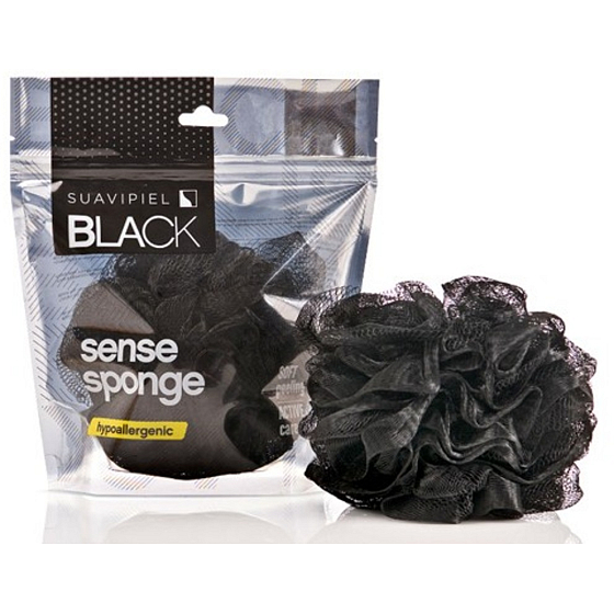Suavipiel Black zmyselná špongia pre mužov