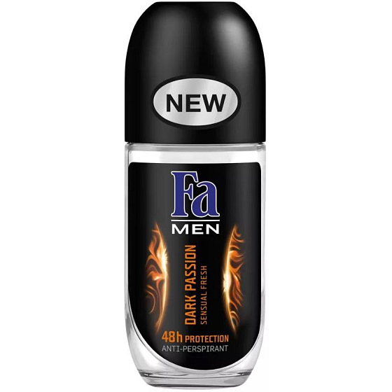 Fa Men Dark Passion guličkový dezodorant roll-on pre mužov 50 ml