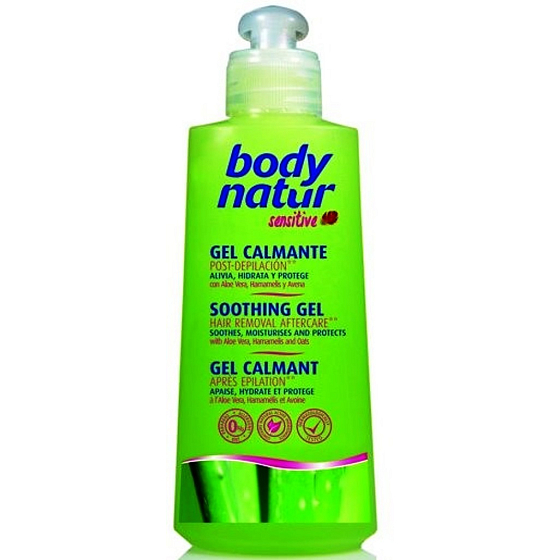 Body Natur Sensitive Soothing podepilační upokojujúci gél 200 ml