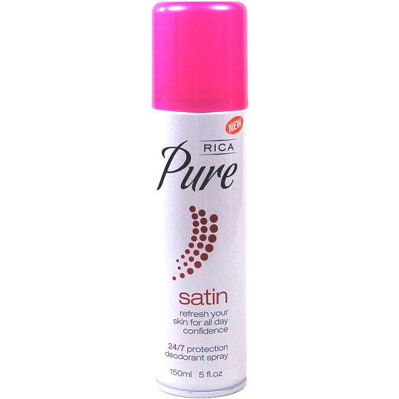 Rica Pure Satin dezodorant sprej pre ženy 150 ml