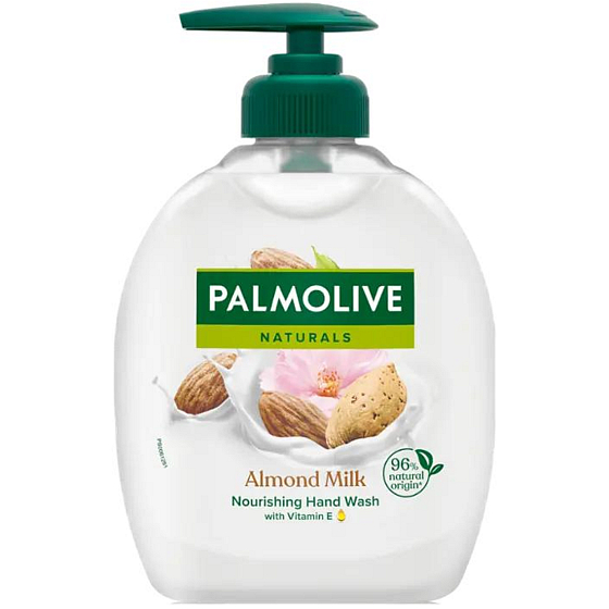 Palmolive Naturals Tekuté mydlo Milk & Almond s dávkovačom 300 ml