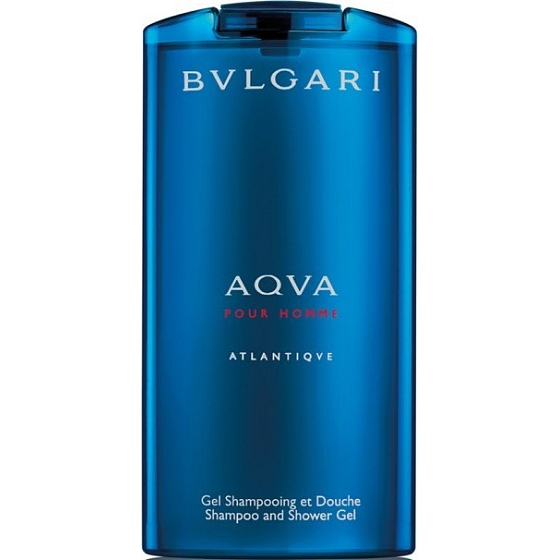 Bvlgari Aqva pour Homme Atlantiqve 2v1 sprchový gél a šampón 200 ml