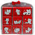 Nekupto Čokoládové puzzle Pre Teba Mačka 9 x 5 g, 11 x 11,5 x 0,7 cm