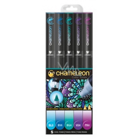Chameleon Color Tones CT0504 sada tónovacích alkoholových fixiek 5 kusov