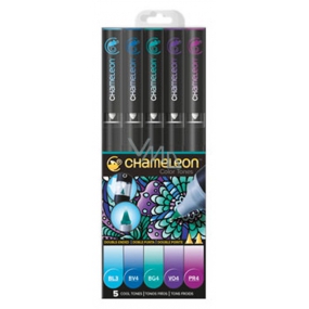 Chameleon Color Tones CT0504 sada tónovacích alkoholových fixiek 5 kusov