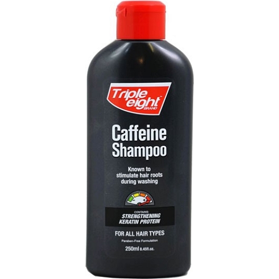 Triple Eight Caffeine kofeínový šampón na stimuláciu rastu vlasov pre všetky typy 250 ml