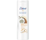 Dove Nourishing Secrets Ošetrujúce Rituál Kokos telové mlieko s kokosovým olejom a mandľovým mliekom 250 ml