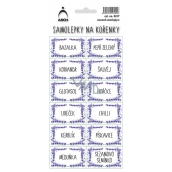 Arch Samolepky na koreničky Levanduľa Bazalka - čisté druhy korenia