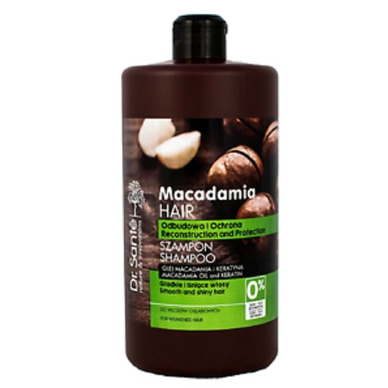 Dr. Santé Macadamia Hair Makadamový olej a keratín šampón pre oslabené vlasy 1l