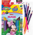 Colorino Pastelky trojhranné Disney Minnie obojstranné 24 farieb