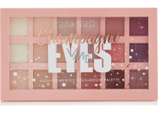 Paleta očných tieňov Sunkissed Champagne Eyes 18 x 1 g