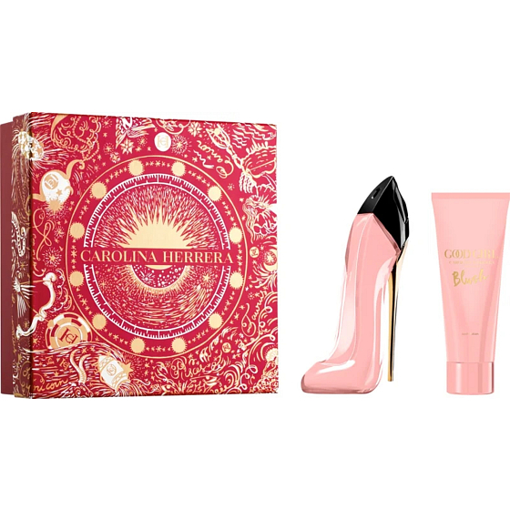 Carolina Herrera Good Girl Blush parfumovaná voda 80 ml + telové mlieko 100 ml, darčeková sada pre ženy