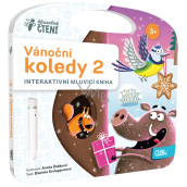 Albi Kúzelné čítanie interaktívna kniha Vianočné koledy 2, vek 3+