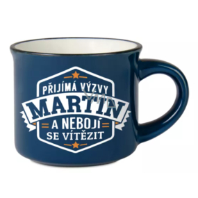 Albi Espresso Hrnček Martin - Prijíma výzvy a nebojí sa vyhrať 45 ml