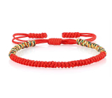 Tibetský Budhistický náramok pre šťastie 17 - 27 cm