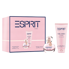 Esprit Feel Good parfumovaná voda pre ženy 20 ml + sprchový gél 100 ml darčeková sada