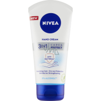 Nivea 3v1 Care & Protect krém na ruky, 75 ml
