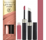 Max Factor Lipfinity Lip Colour rúž a lesk 020 Angelic 2,3 ml a 1,9 g