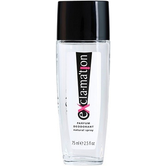 Exclamation Excla.mation Originál parfumovaný dezodorant sklo pre ženy 75 ml