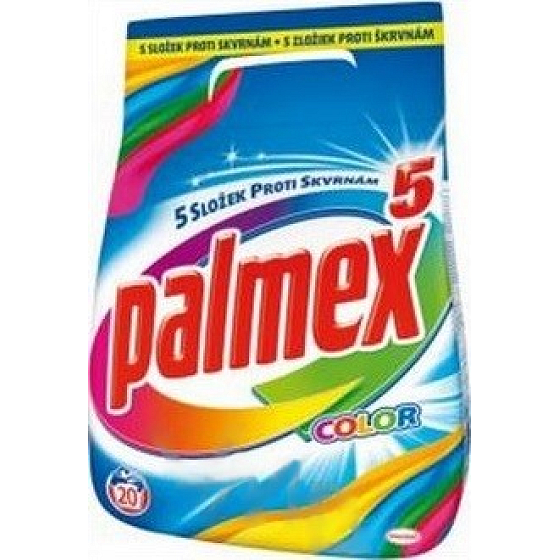 Palmex 5 Color prášok na pranie na farebnú bielizeň 20 dávok 1,4 kg