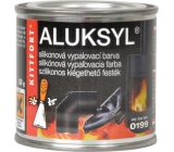 Aluksyl Silikónová vypaľovacia farba Čierna 0199 80 g