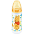 Nuk Disney First Choice fľaša plastová dojčiace 300ml silikónový cumlík 0-6 mesiacov