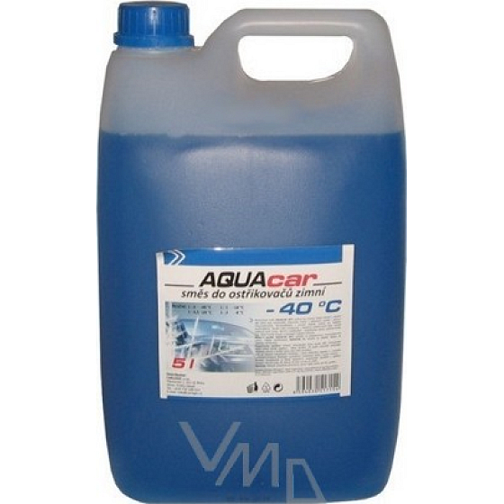 Aquacar Nemrznúca zmes do ostrekovačov -40 ° C 5 l