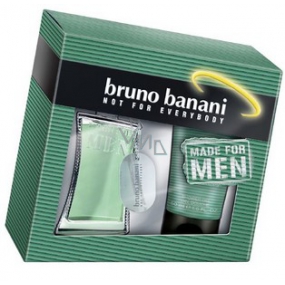 Bruno Banani Made toaletná voda pre mužov 30 ml + sprchový gél 150 ml, darčeková sada