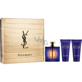 Yves Saint Laurent Belle D Opium toaletná voda pre ženy 50 ml + sprchový gél 50 ml + telové mlieko 50 ml, darčeková sada