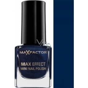 Max Factor Max Effect Mini Nail Polish lak na nechty 18 Cloudy Blue 4,5 ml