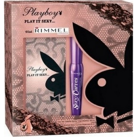 Playboy Play It Sexy toaletná voda 30 ml + riasenka 8 ml, darčeková sada