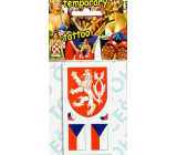 Arch Tetovacie obtlačky na tvár i telo Slovenská vlajka 4 motív