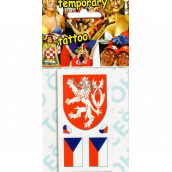 Arch Tetovacie obtlačky na tvár i telo Slovenská vlajka 4 motív