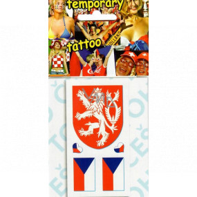 Arch Tetovacie obtlačky na tvár i telo Slovenská vlajka 4 motív