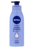 Nivea Smooth Sensation krémové telové mlieko pre suchú pokožku s pumpičkou 400 ml