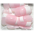 Divine French Manicure umelé nechty ružovej 20 kusov