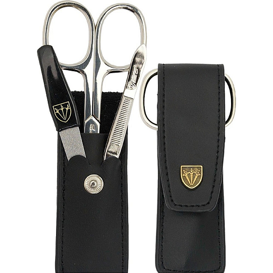Kellermann 3 Swords Luxusná manikúra 3 dielna Genuine Leather z pravej kože L50002PN