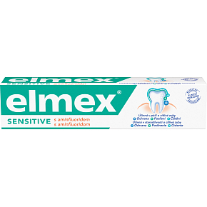 Elmex Sensitive s aminfluoridom zubná pasta, 75 ml