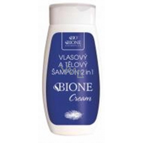 Bion Cosmetics Bion Cream 2v1 vlasový a telový šampón 260 ml