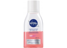 Nivea Caring Eye Make-up Remover dvojfázový olejový odličovač očí a make-upu 125 ml