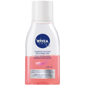 Nivea Caring Eye Make-up Remover dvojfázový olejový odličovač očí a make-upu 125 ml