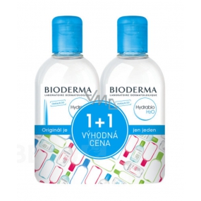 Bioderma Hydrabio H2O zvlhčujúce micelárna voda 2 x 250 ml, duopack