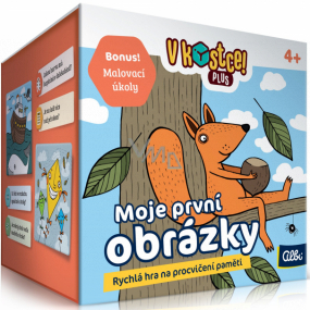 Albi V kocke! Plus Moje prvé obrázky pätnásťminútová hra na precvičenie pamäti a vedomostí odporúčaný vek 4+