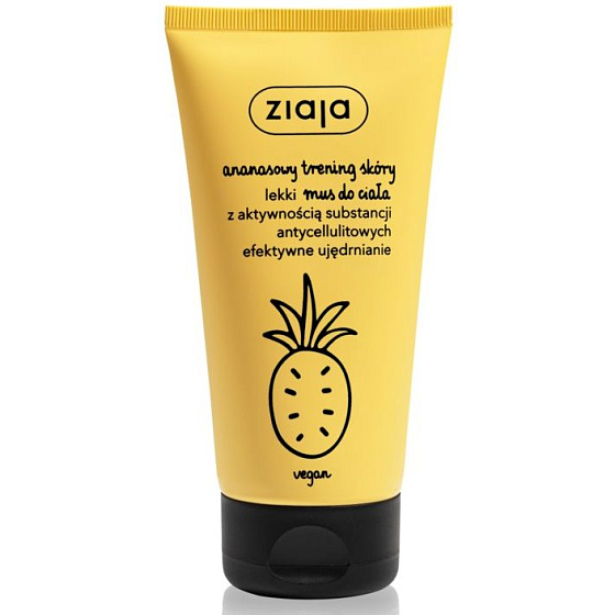 Ziaja Pineapple telová pena proti celulitíde 160 ml