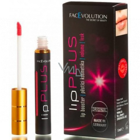 FacEvolution LipPlus Red Lesk na pery vyživujúce, vyhladzujúci, hydratačné Malinový odtieň 5 ml