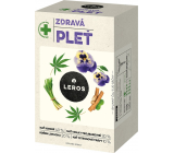 Leros Healthy Skin Konopná zmes s fialkou a lopúchom na čistenie a rozjasnenie pleti 20 x 1,5 g