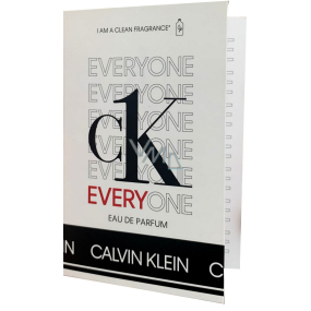 Calvin Klein Everyone unisex parfumovaná voda 1,2 ml s rozprašovačom, fľaštička
